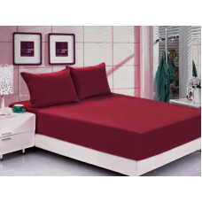 Постельное белье Ранфорс Летний РЛ316 Leleka-Textile 160х200+25 бордовый