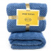Комплект полотенец Home Textiles (бамбук) синий