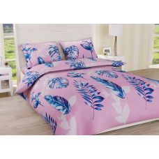 Постельное белье Ранфорс Органик Р 437 Leleka-Textile полуторный цветной