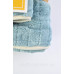 Комплект полотенец Home Textiles (микрофибра) голубой