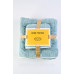 Комплект полотенец Home Textiles (микрофибра) голубой