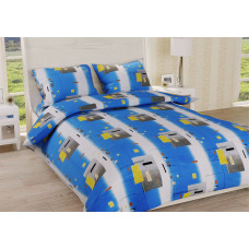 Постельное белье Ранфорс Органик Р 478 Leleka-Textile семейный цветной