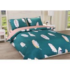 Постельное белье Ранфорс Органик Р 512Д Leleka-Textile двуспальный цветной