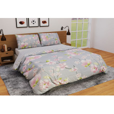Постельное белье Ранфорс Органик Р 542Д Leleka-Textile полуторный цветной