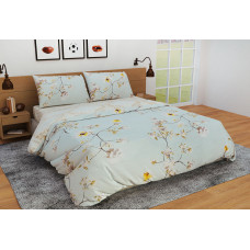 Постельное белье Ранфорс Органик Р 544Д Leleka-Textile полуторный цветной