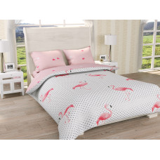 Постельное белье Ранфорс Органик Р 564Д Leleka-Textile двуспальный цветной