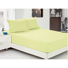 Постельное белье Ранфорс Летний РЛ303 Leleka-Textile 160х200+25 салатовый