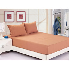 Постельное белье Ранфорс Летний РЛ305 Leleka-Textile 160х200+25 персиковый